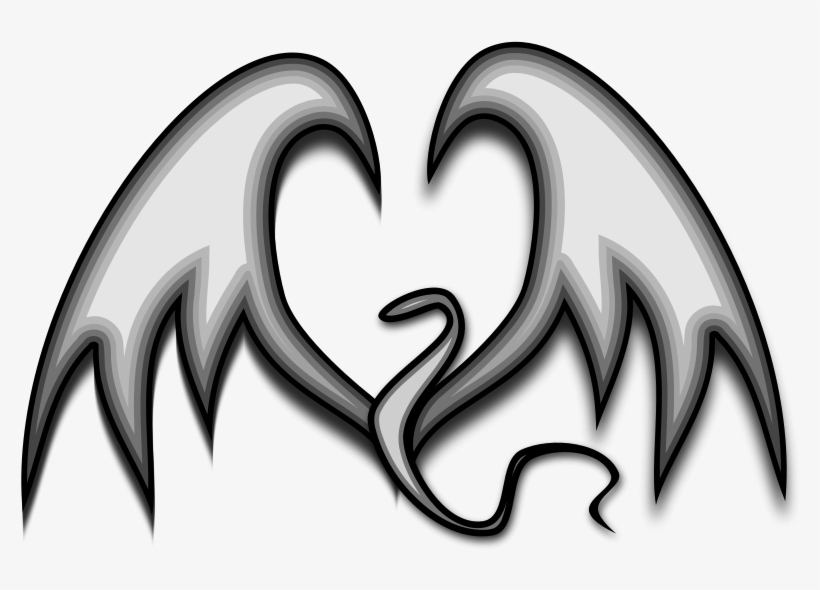 Free Wings Badge Free Flying Serpent 2 - Custom Serpent With Wings Shower Curtain, transparent png download