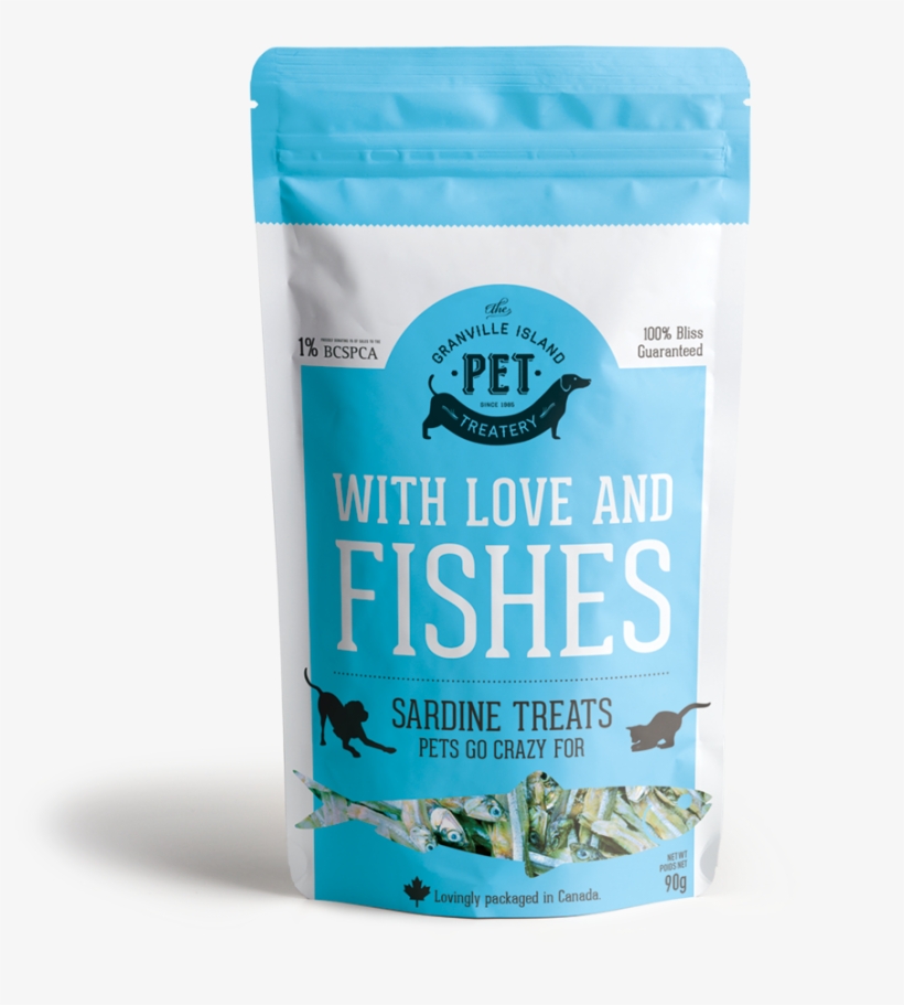 Dried Sardines Bag - Granville Island Treatery, transparent png download