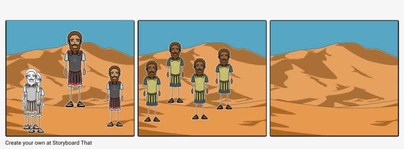 David And Goliath - Illustration, transparent png download