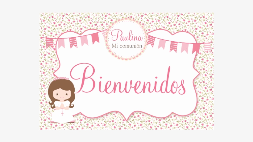 Cartel De Bienvenida Comunión - Blog, transparent png download