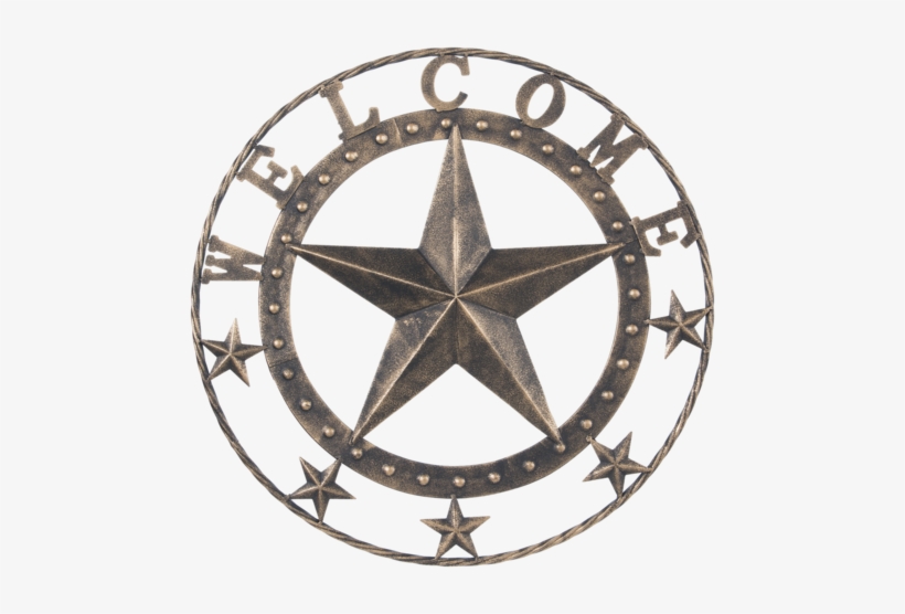 18" Metal Star Welcome Wall Plaque - Dmb 25th Anniversary, transparent png download