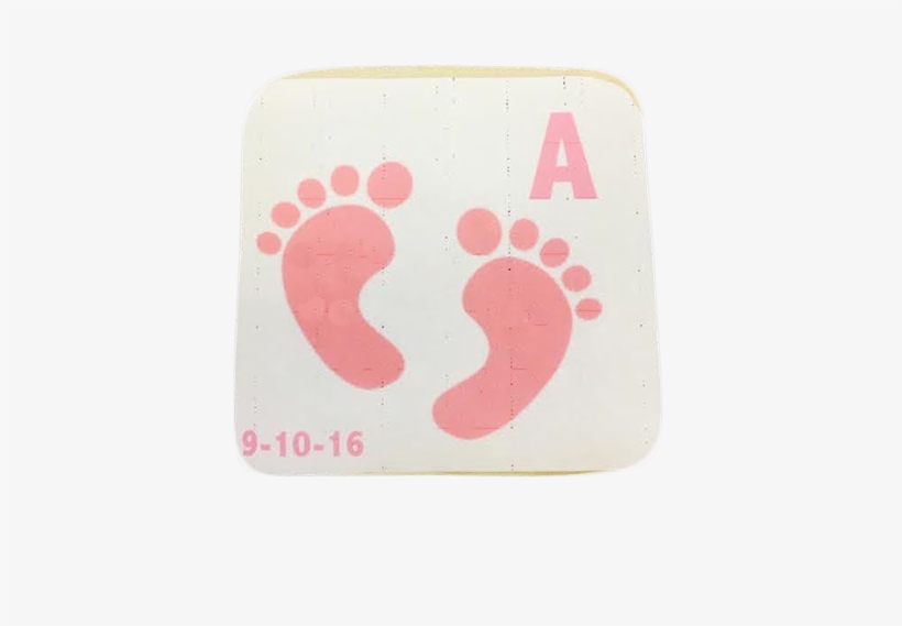 Custom Baby Cookies - Pink Baby Feet Clipart, transparent png download