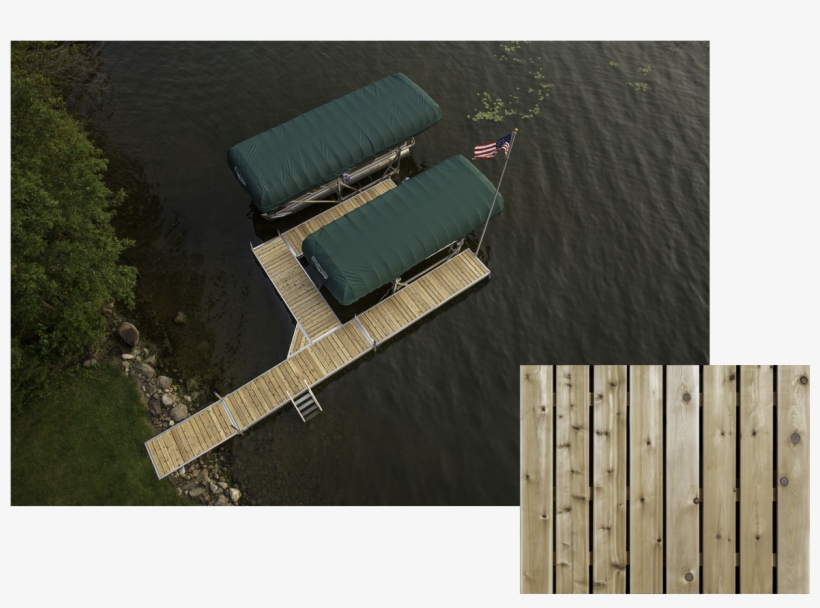 Shoremaster Rs4 With Cedar Decking - Alt Attribute, transparent png download