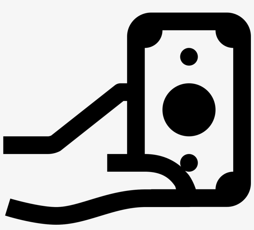 Cash In Hand Icon, transparent png download