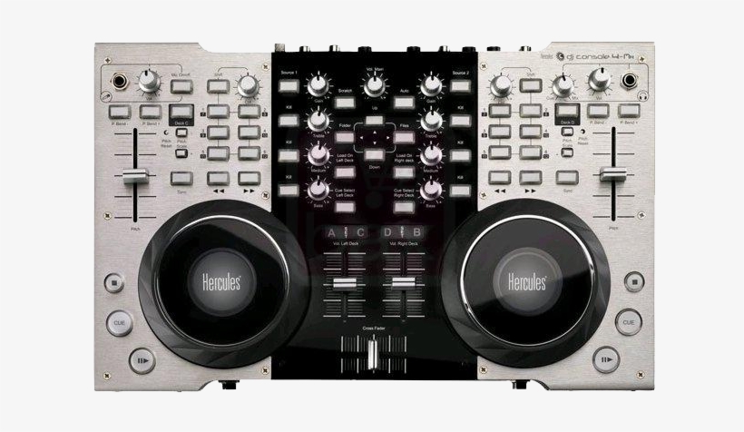 Hercules Dj Console 4-mx - Dj Controller - 4-channel, transparent png download