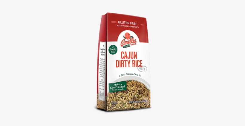Cajun Dirty Rice - Camellia Brand Creole Red Beans Mix, transparent png download