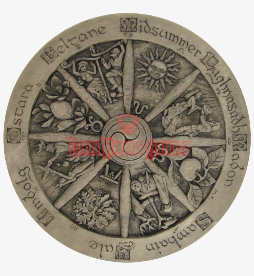 Wheel Of The Year Wall Plaque, transparent png download