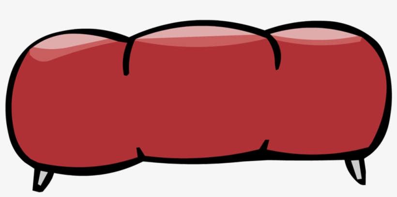 Couch Images - Club Penguin Couch, transparent png download