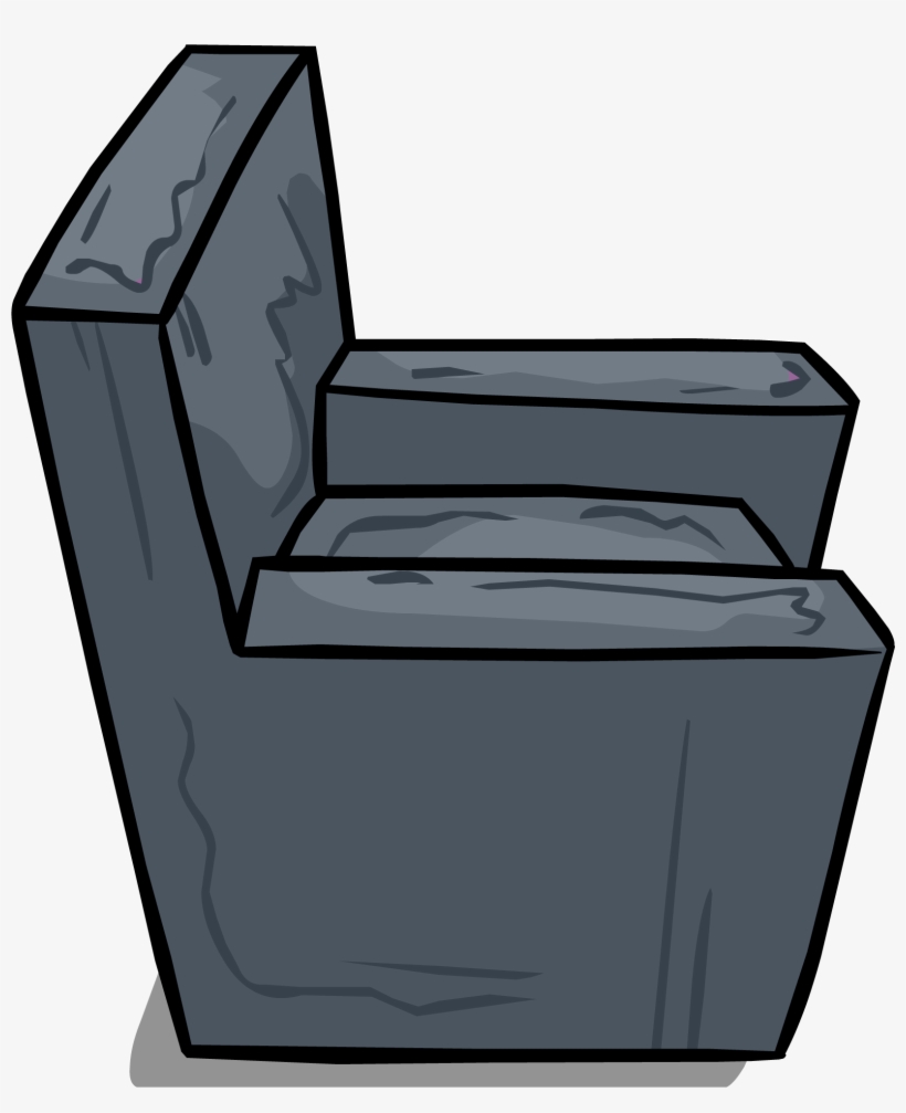 Stone Couch Sprite 014 - The Cursed Stone Couch, transparent png download