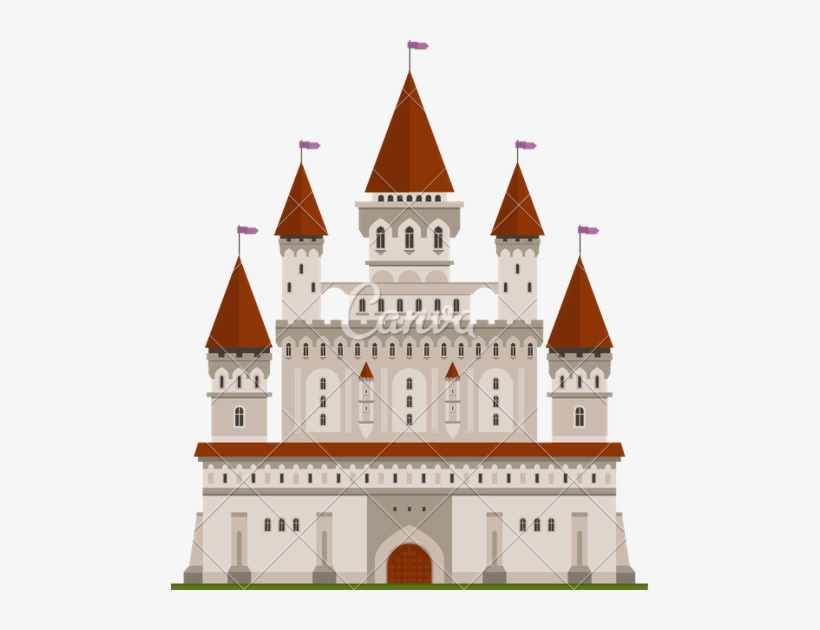 Medieval Clipart Group Medieval Castle Icon Transparent Png 477x550 Free Download On Nicepng