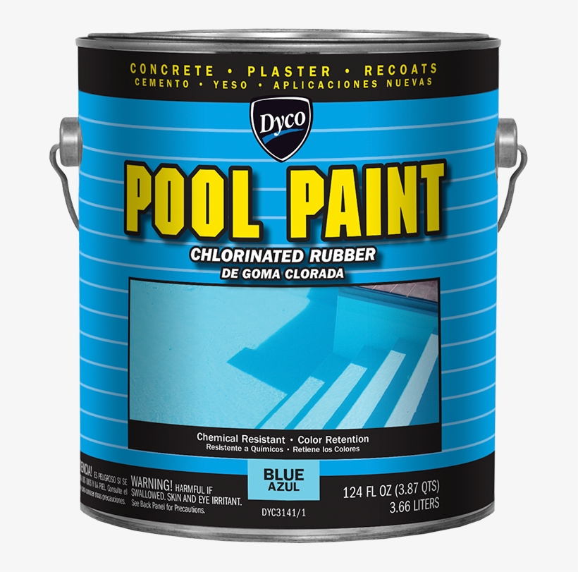 Dyco® Pool Paint™ - Pool Paint 1-gal. Ocean Blue Semi-gloss Acrylic Exterior, transparent png download