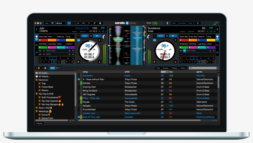 Serato Dj Pro - Serato Dj Pro 2.0, transparent png download