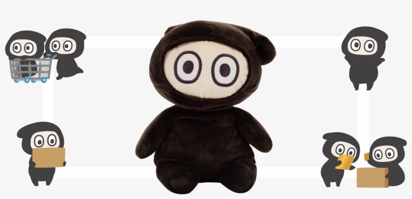 Ninja-kun,the Tiny Ninjas Who Help Out Around Tom, - Ninja Kun Tokyo Otaku Mode, transparent png download