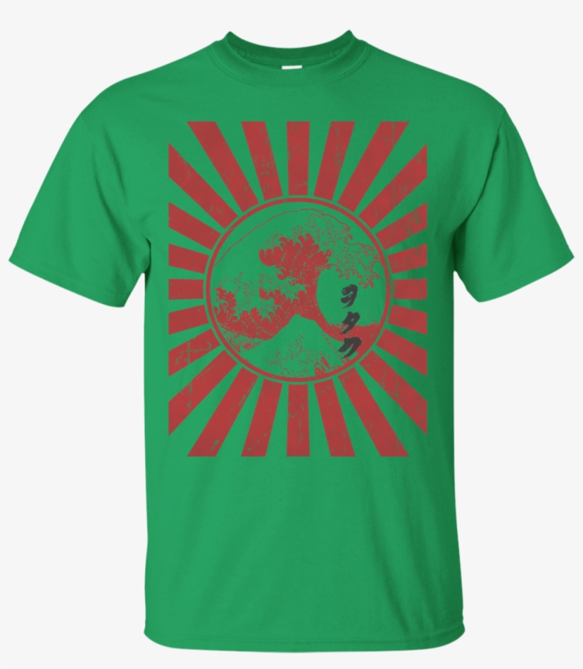 Otaku Flag T-shirt - T-shirt, transparent png download