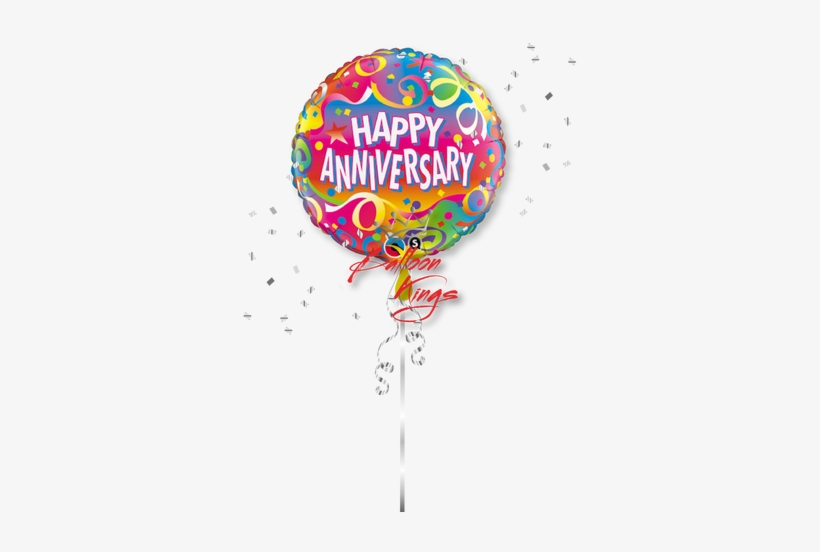 Happy Anniversary Confetti - Transparent Happy Anniversary Png, transparent png download