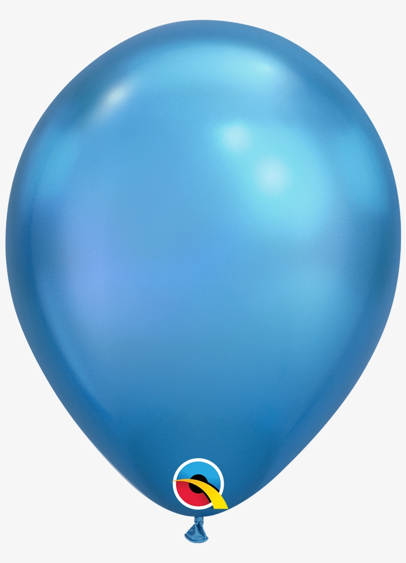 Image 1526825 Chrome Blue - Qualatex Chrome Green, transparent png download