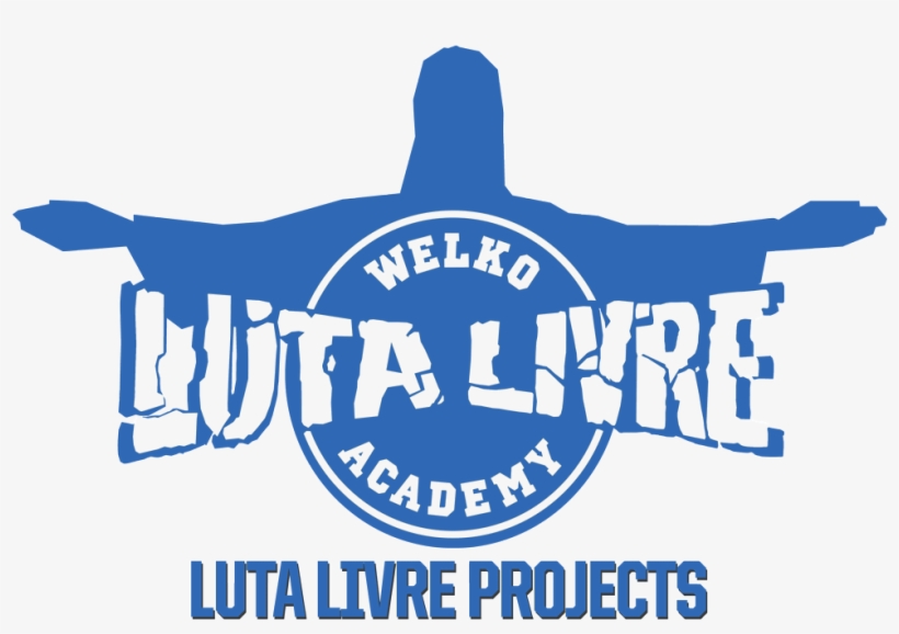 Logo One Color Blue Transparent - Luta Livre, transparent png download