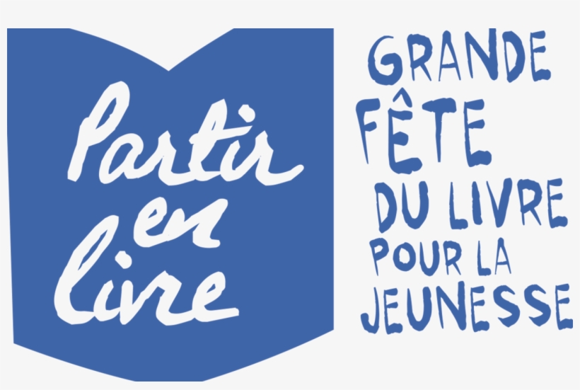 Logo Bleu Partir En Livre 7 - Partir En Livre 2018, transparent png download