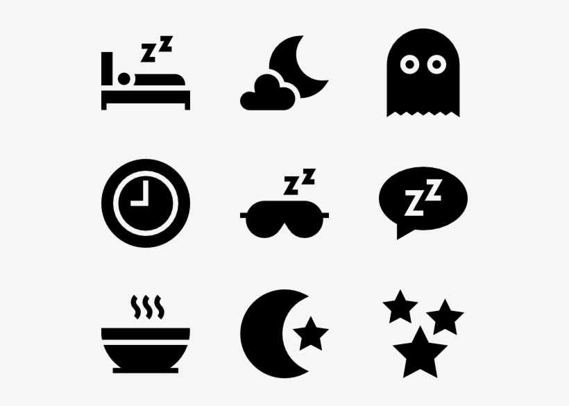 Time To Sleep - Fitness Icon Png, transparent png download