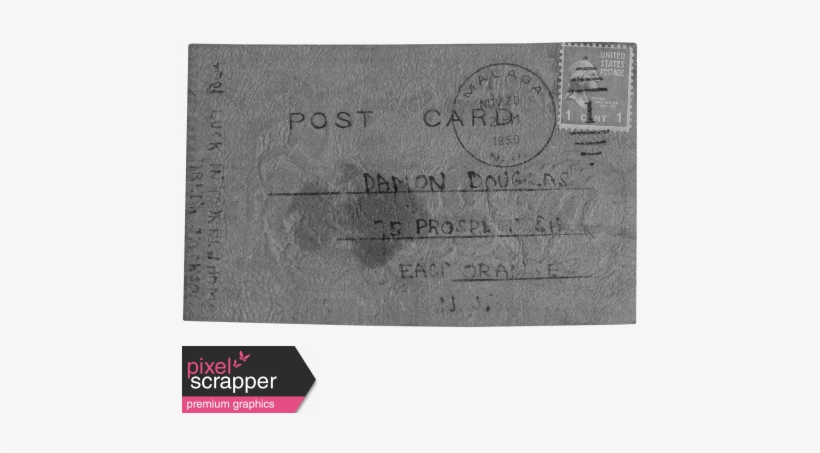 Postcard Template - Commemorative Plaque, transparent png download