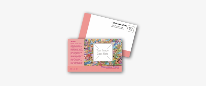 Doodle Postcards - Sketch Pad, transparent png download