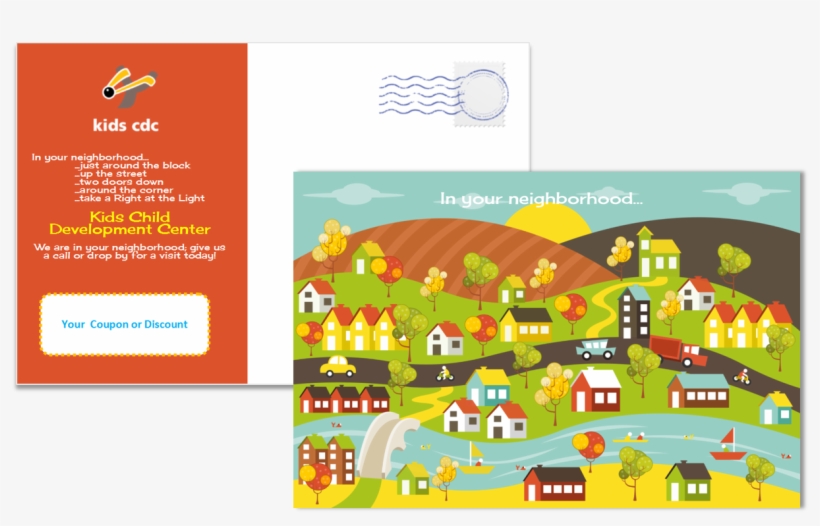 Child Care Business Cards, Child Care Folders, Child - Child Care, transparent png download