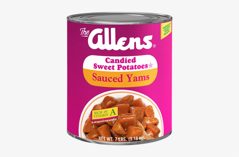 Allens® Candied Sweet Potatoes - Allens Navy Beans - 15.5 Oz, transparent png download
