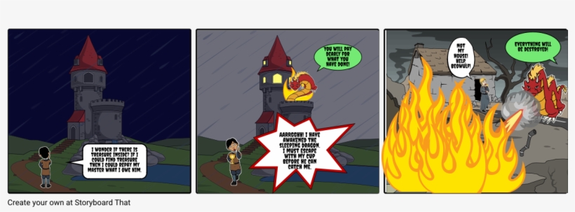 The Dragon's Lair - Cartoon, transparent png download