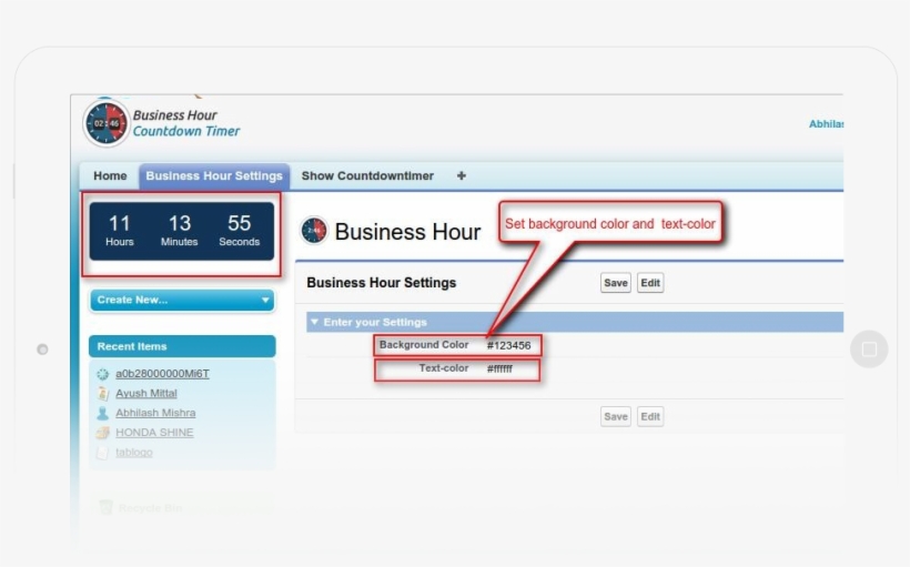 Shows Countdown Time For Business Hours - Timer, transparent png download