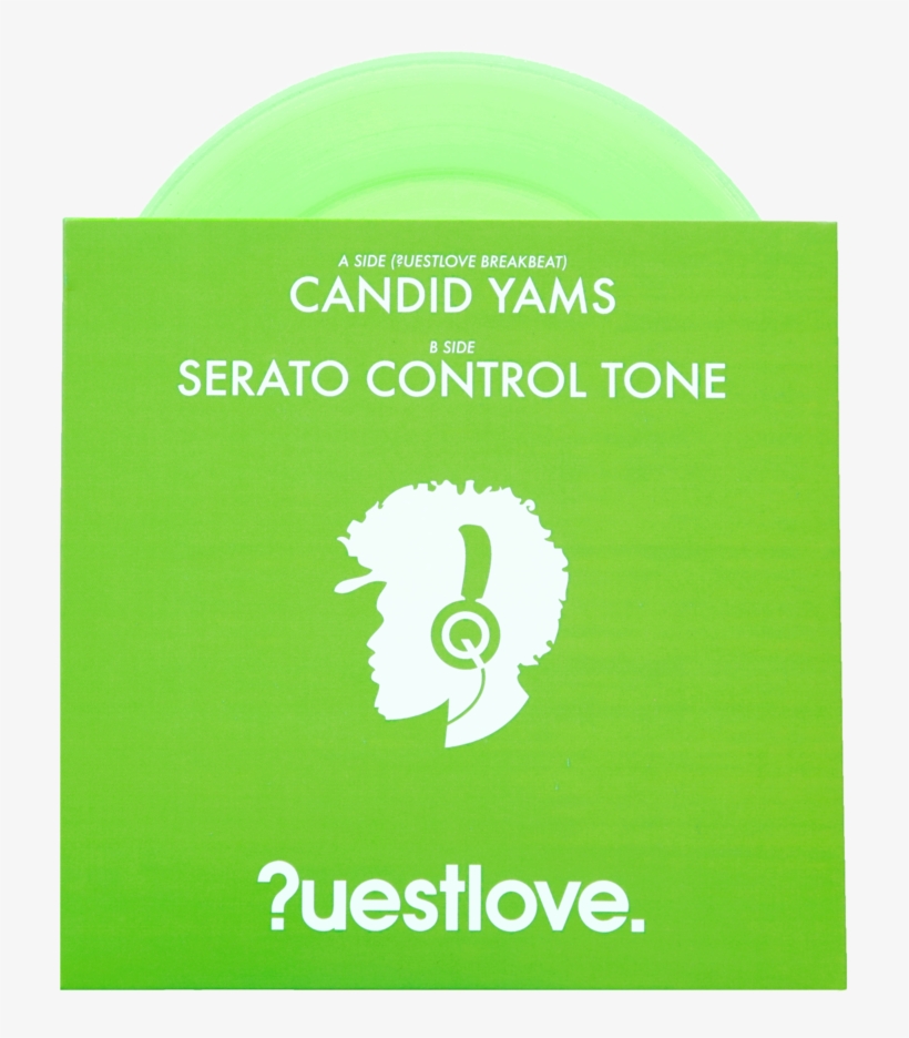 Questlove Sufro Breaks 7" - Serato ?uestlove 'sufro Breaks' 7" Control Vinyl (7x7, transparent png download