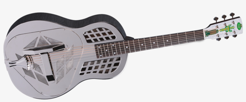 Tricone Metal Body Resophonic Guitar - Regal Rc-51 Tricone Guitar, transparent png download