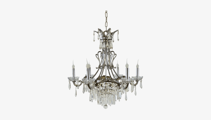 Candelabro De Epoca - Transparent Background Chandelier Transparent, transparent png download