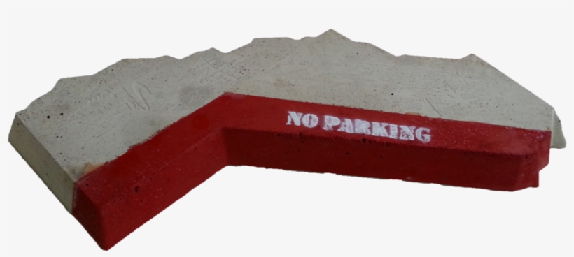 Cali Curb "no Parking" - Wood, transparent png download