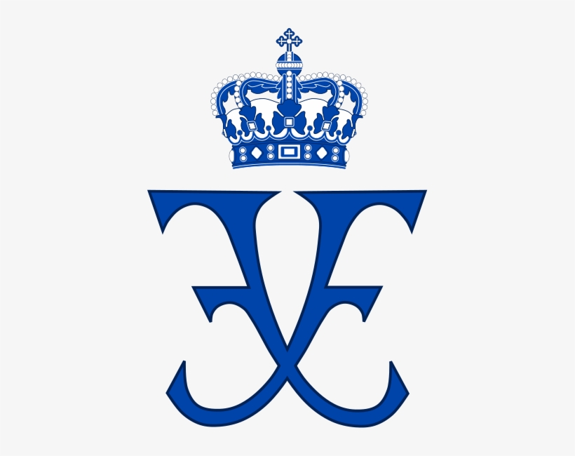Monograma De Federico De Dinamarca - Kronprins Frederik Monogram, transparent png download