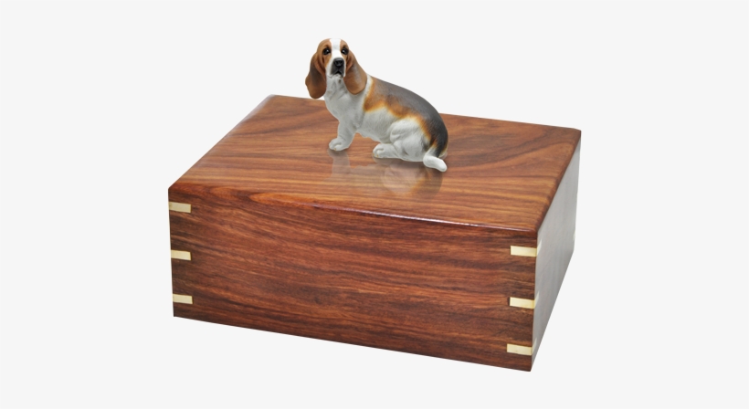 Wholesale Basset Hound Dog Figurine Urn - Dog, transparent png download