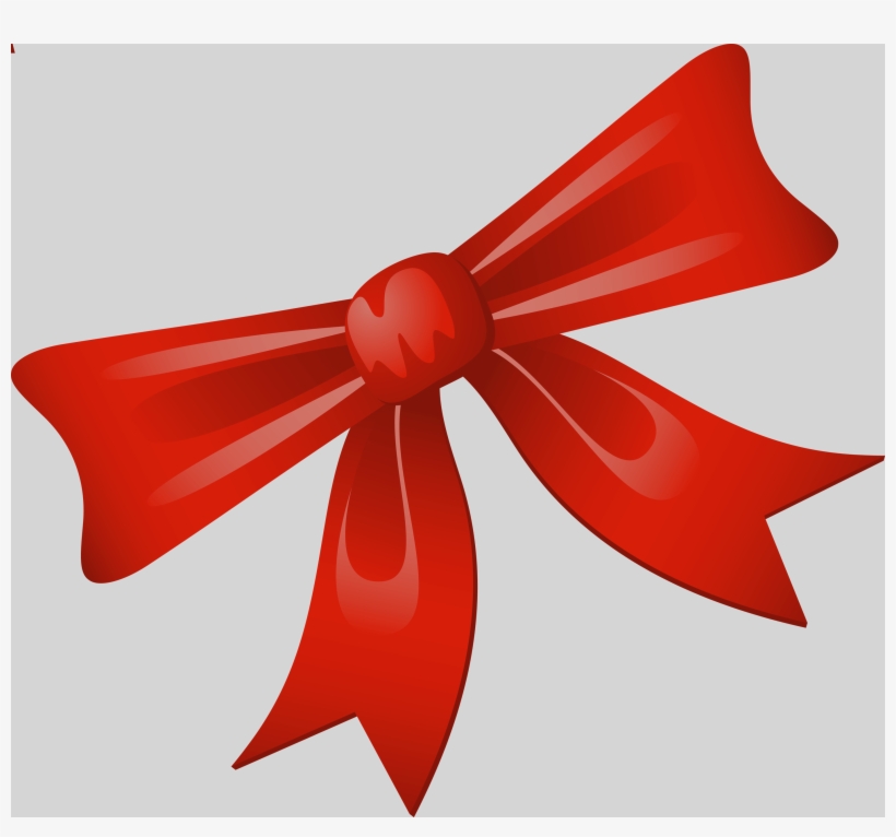 Christmas Bow Vector Png, transparent png download