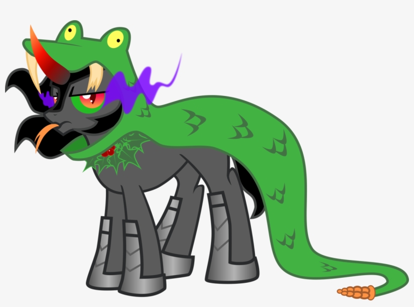 Groxy Cyber Soul, Costume, King Sombra, Safe, Snake, - Cartoon, transparent png download