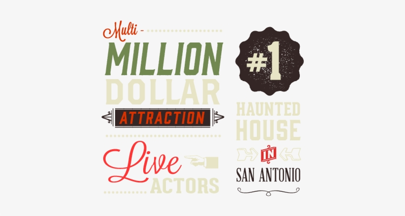 San Antonio Ripley's Haunted Adventure By The Numbers - Conscious Millionaire: Grow Your Business By Making, transparent png download