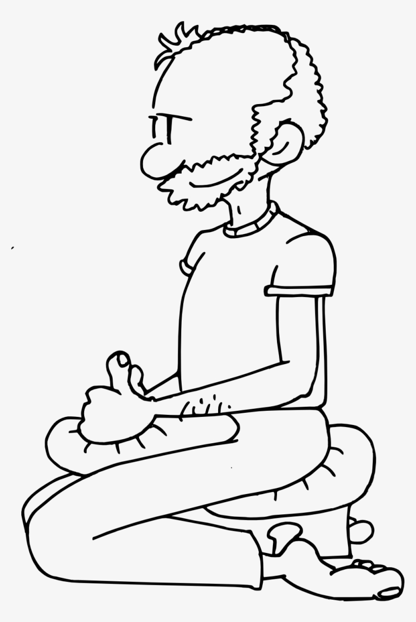 Postura De Meditacion Sentado Sobre Un Banquito O Arrodillado - Basicas Arrodillado Educacion Fisica, transparent png download