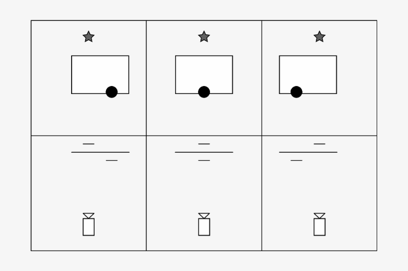 Sketch Of Parallax Scrolling Scene With Simulated Camera - Chest Of Drawers, transparent png download