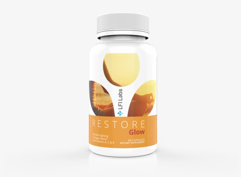 Restore Glow Label - Lfi Labs Lfi Restore For Women - Your Doctor Recommended, transparent png download