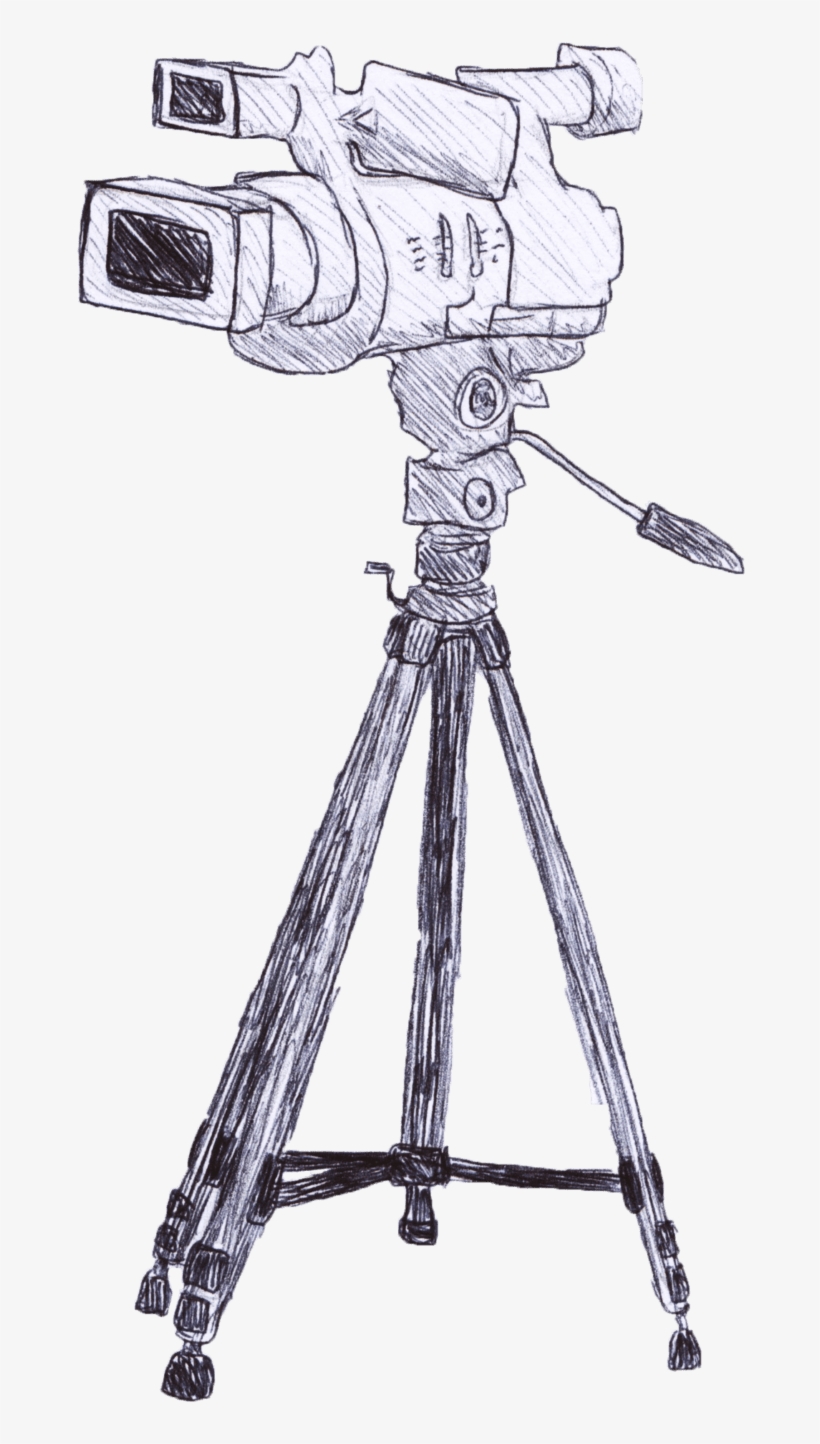 Tripod Camera - Video Camera, transparent png download