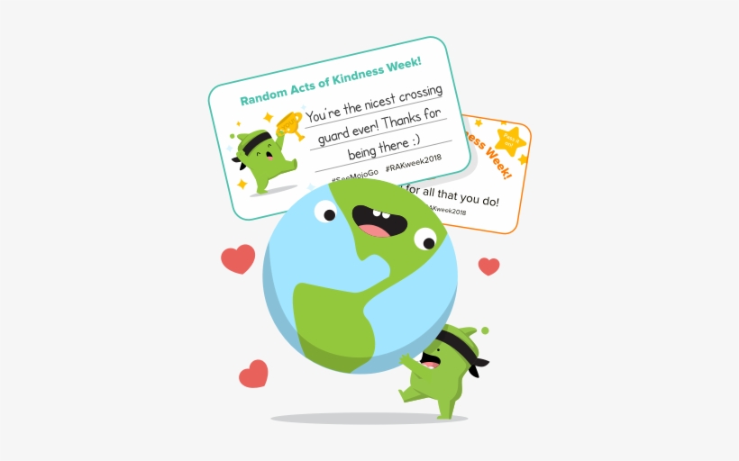 2018 Random Acts Of Kindness - Cartoon, transparent png download