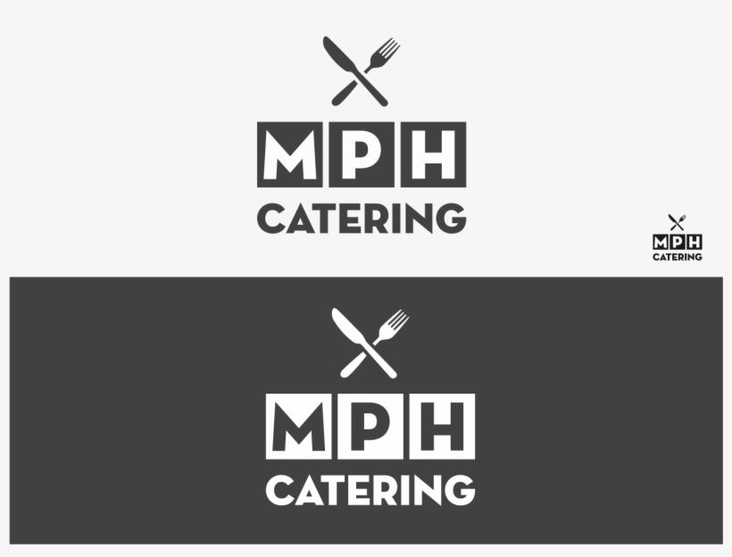 Catering Logo Design For Mph Catering In United States - Design, transparent png download