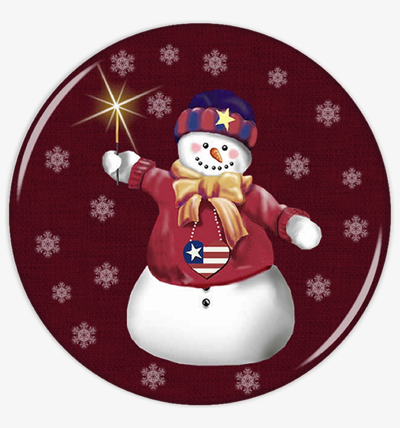 Brad 3 - Stretched Canvas Print: Wood's Snowman Ii, 41x30cm., transparent png download
