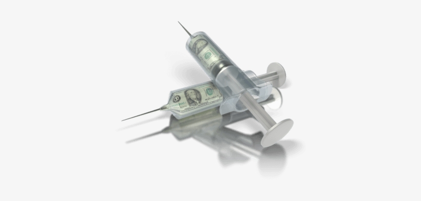 Drug Free Workplace Rules - Syringe Money, transparent png download