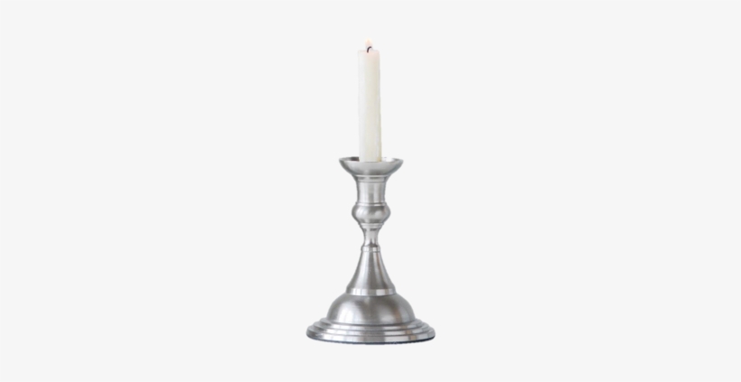 Silver Metal Candle Holder, transparent png download