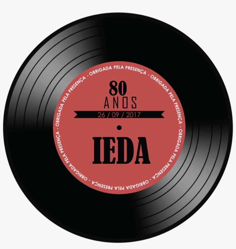 Disco De Vinil Anos 60 Png - Portable Network Graphics, transparent png download