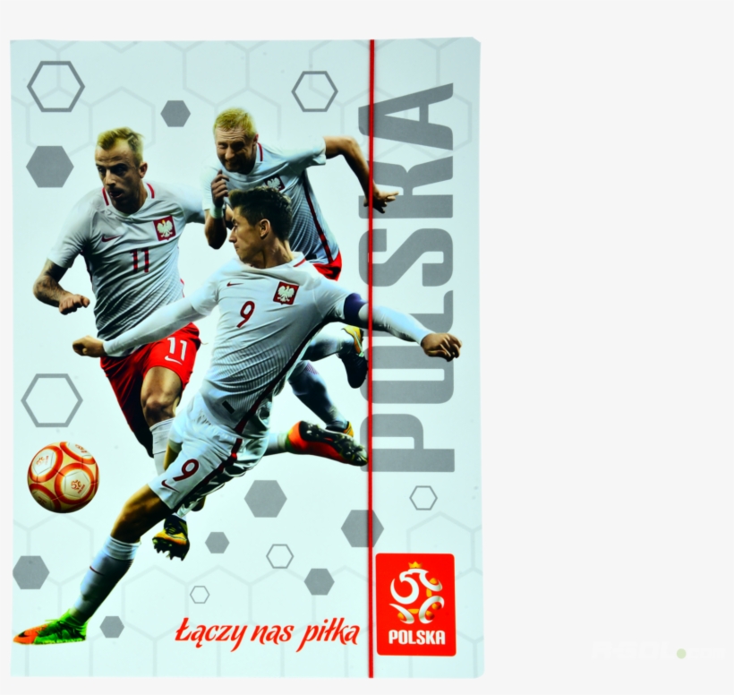Folder With Elastic Band A4 "pzpn Lewy, Grosicki, - Zeszyt A5/80k Kratka Hybrid Pzpn, transparent png download
