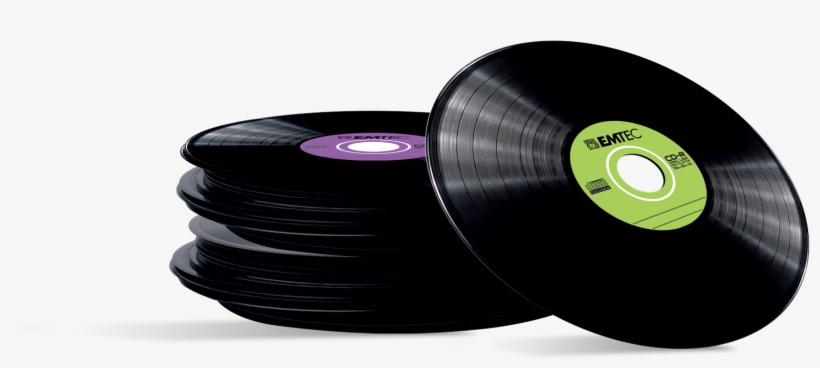 Mídia Em Vinil Clássico - Vinyl Discs, transparent png download